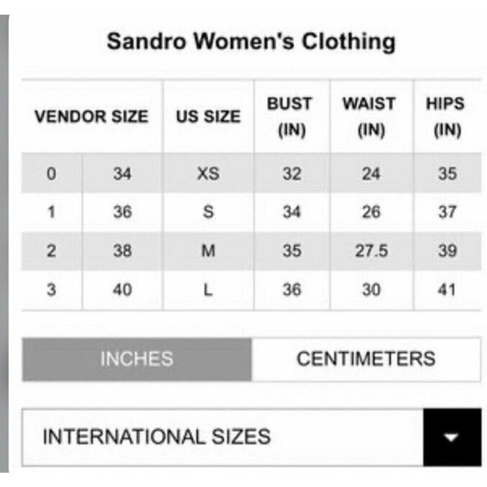 Sandro Paris Rayke Brique Knit Mini Fit And Flare Dress Women’s M READ - Picture 2 of 12